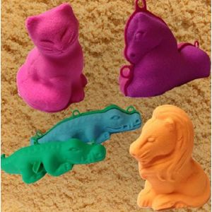 3D formičky do piesku - mix zvieratiek