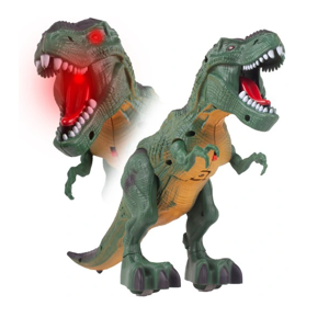 Interaktívny Dinosaurus T-REX so svetlom a zvukom zelený