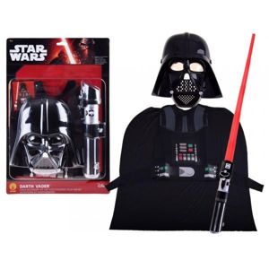 Kostým Star Wars Darth Vader so svetelným mečom