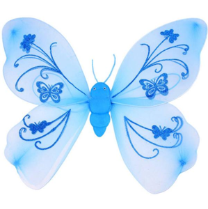 Krídla malého motýľa modré
