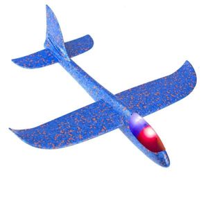 Lietadlo polystyrénové 2LED 48 cm