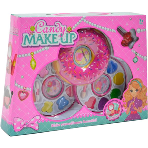 Make-up set v ružovej kazete
