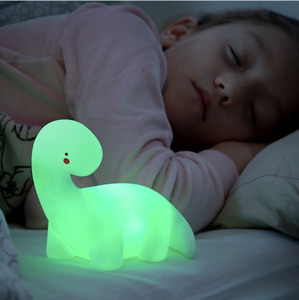 Nočná LED lampička dinosaurus