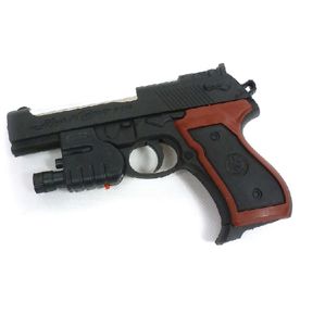 Pištoľ na guľky s laserovým zameriavačom