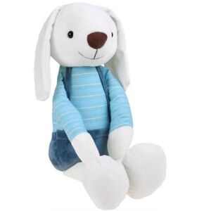 Plyšový králik v šortkách modrý 60 cm