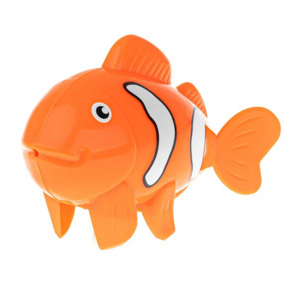 Pomarančová rybka na nakrúcanie