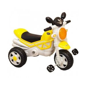 Trojkolesová motorka yellow HZ-221 Baby Mix