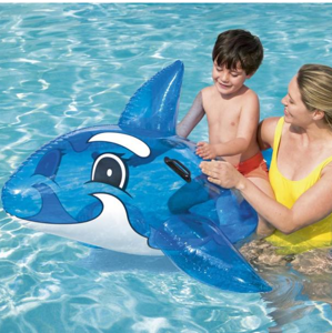 Veľký nafukovací modrý delfín BESTWAY 41037